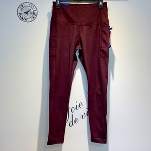 Brand- Danskin Color- maroon Size-L